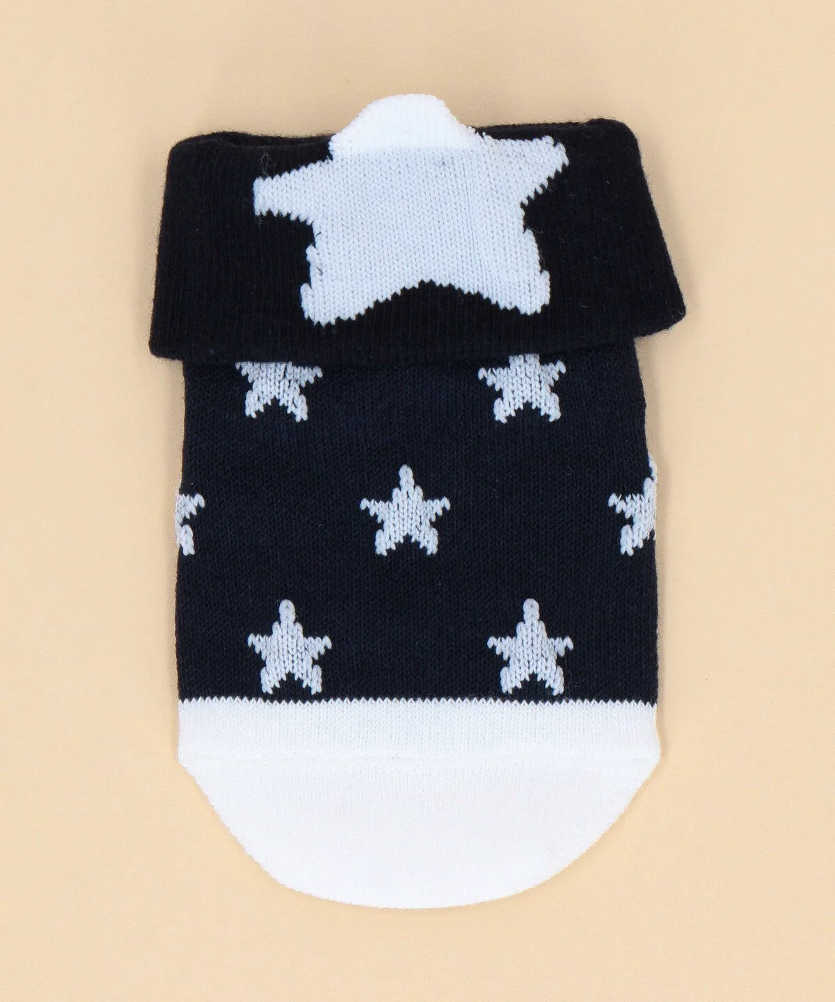 Носки со звездным узором Comme Ca Ism, Navy x White