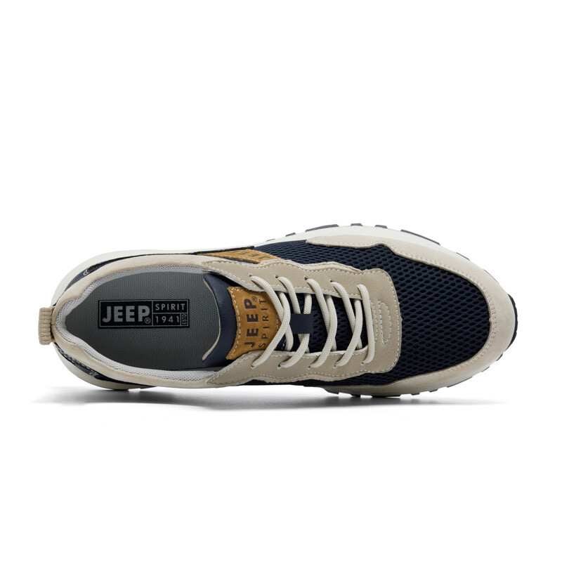 Кроссовки JEEP SPIRIT Lifestyle Shoes Men Low-top, хаки — фото 4