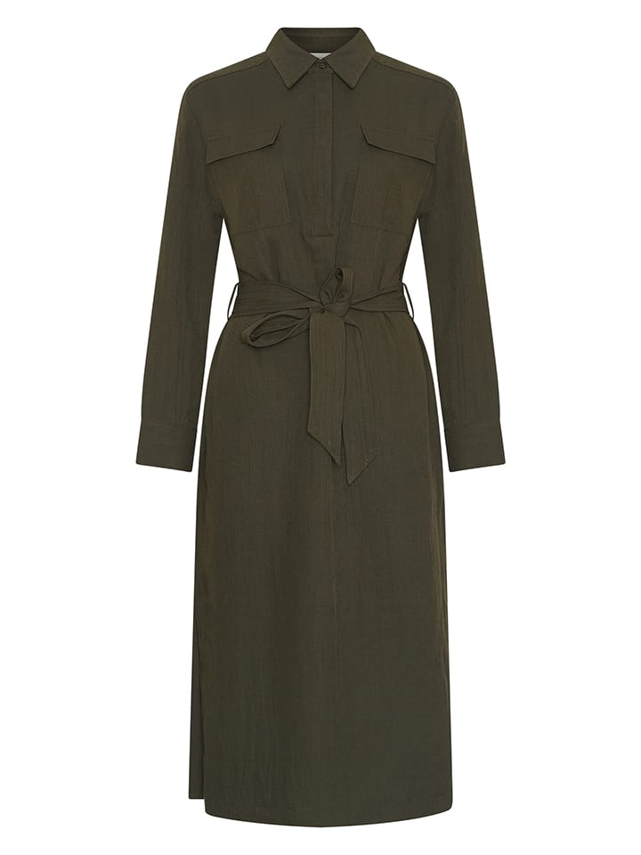 

Платье до колена MOSS COPENHAGEN, хаки