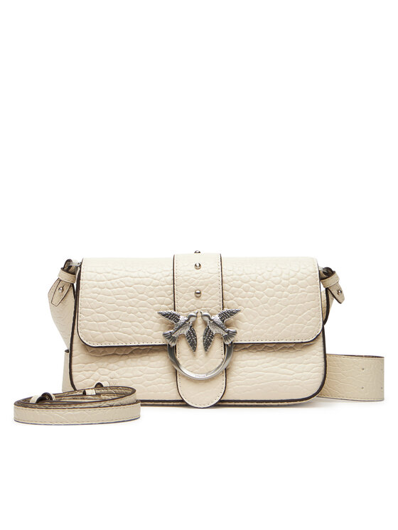 

Сумка Love One Mini Slouchy Fl Al 25-26 PLTT 104340 A2JU Pinko, экрю