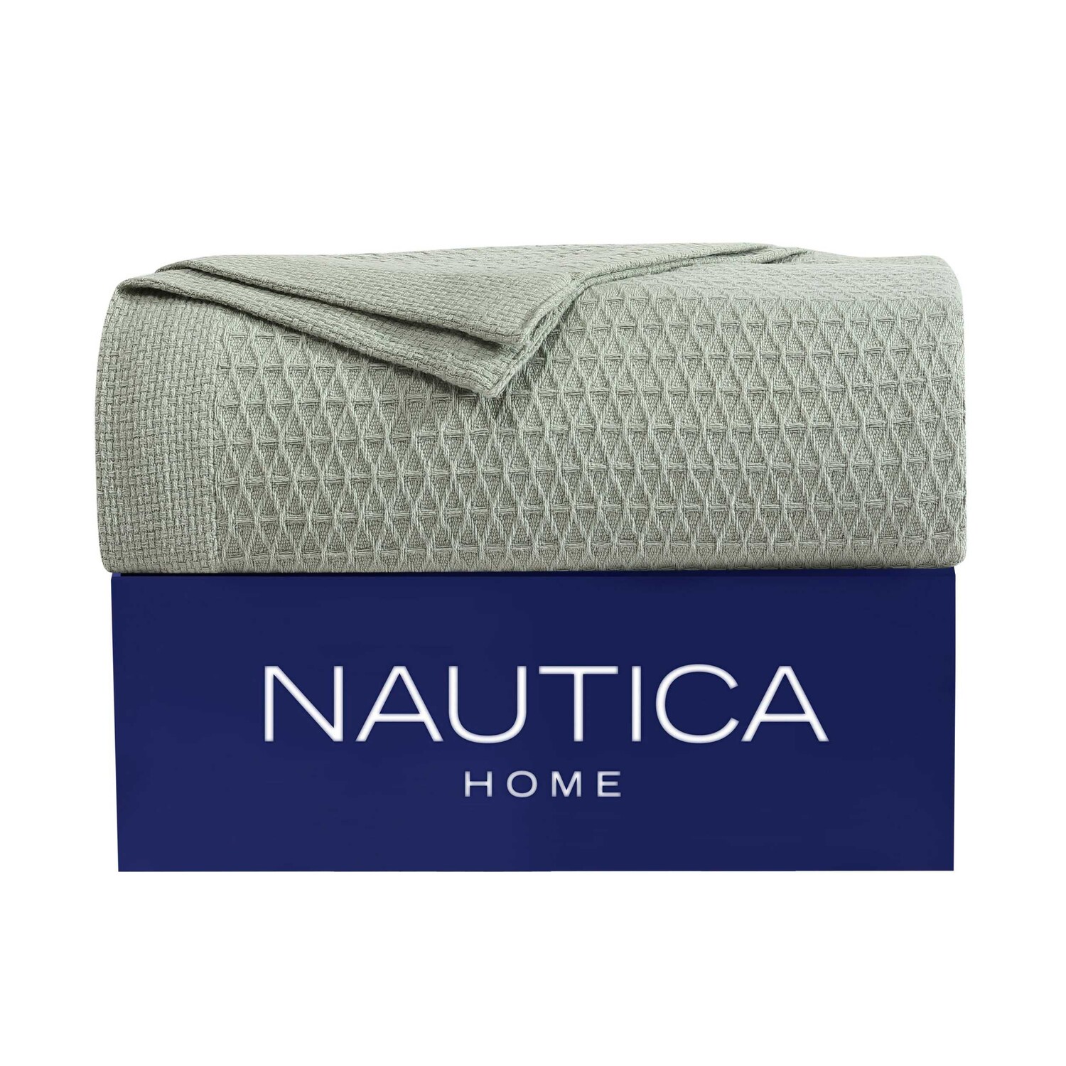 

Зеленое двойное одеяло Nautica Baird, цвет Atlantis Green Wintl