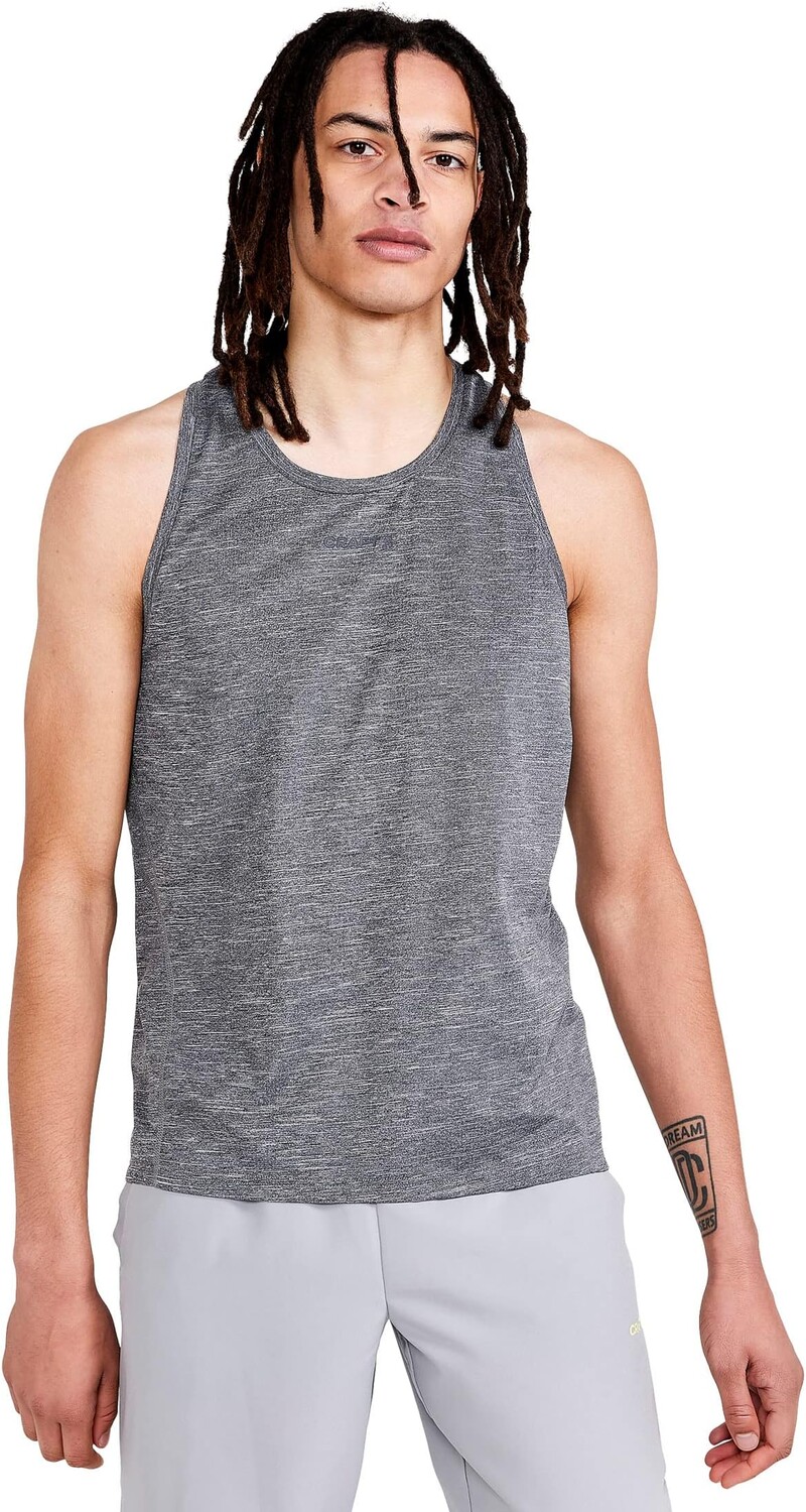 

Пуловер Craft Adv Essence Melange Singlet, цвет Black/Melange