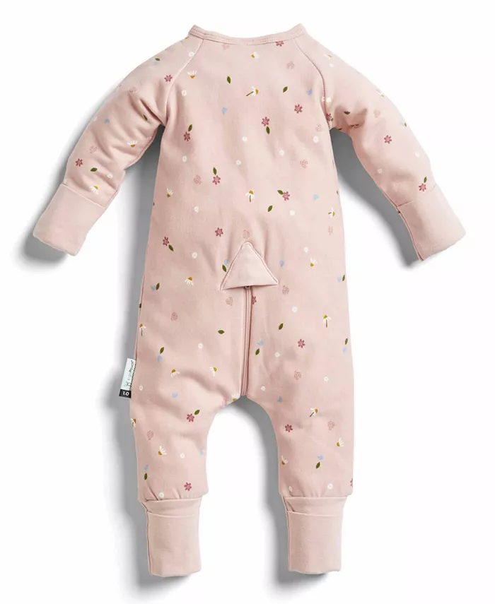 Детский комбинезон с длинным рукавом 1.0 Thermal Overall Grade Romper ergoPouch, розовый — фото 2