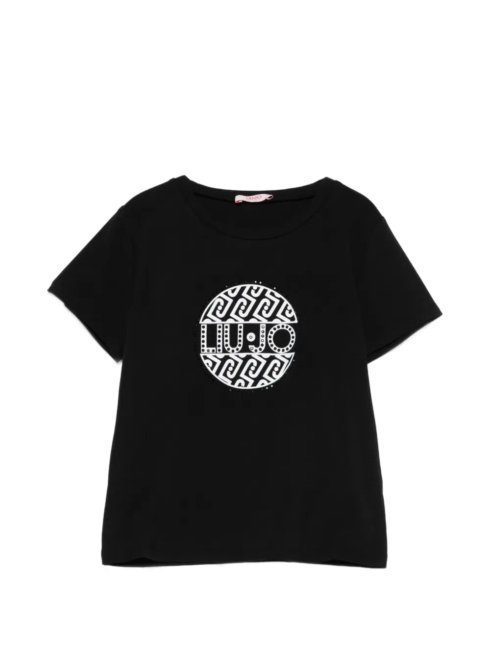 Футболка с графическим принтом Liu Jo Kids, черный
