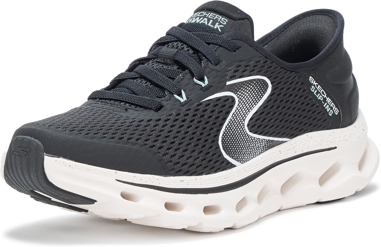 

Мужские кроссовки Skechers Go Walk Glide Step 2.0 Zander, белый/черный