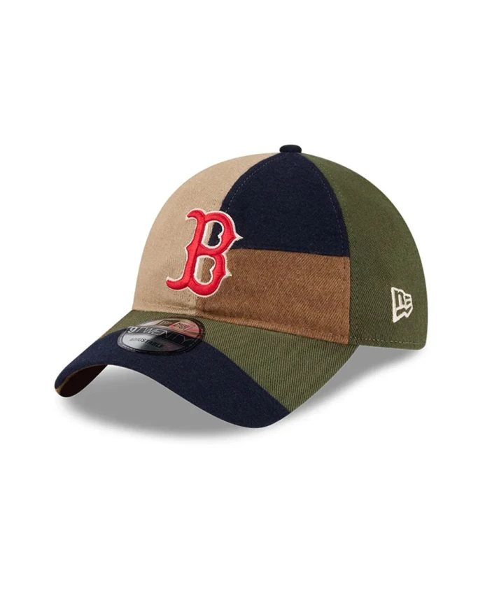 

Бейсболка Boston Red Sox в стиле пэчворк (9Twenty) New Era, мультиколор