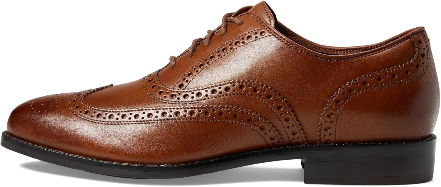 Мужские оксфорды Cole Haan Broadway Wing Tip, шоколадный — фото 4
