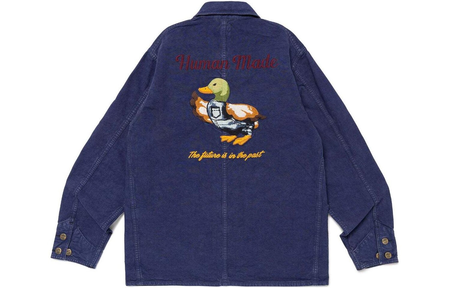 

Куртка с графической вышивкой Human Made, цвет Marine Blue