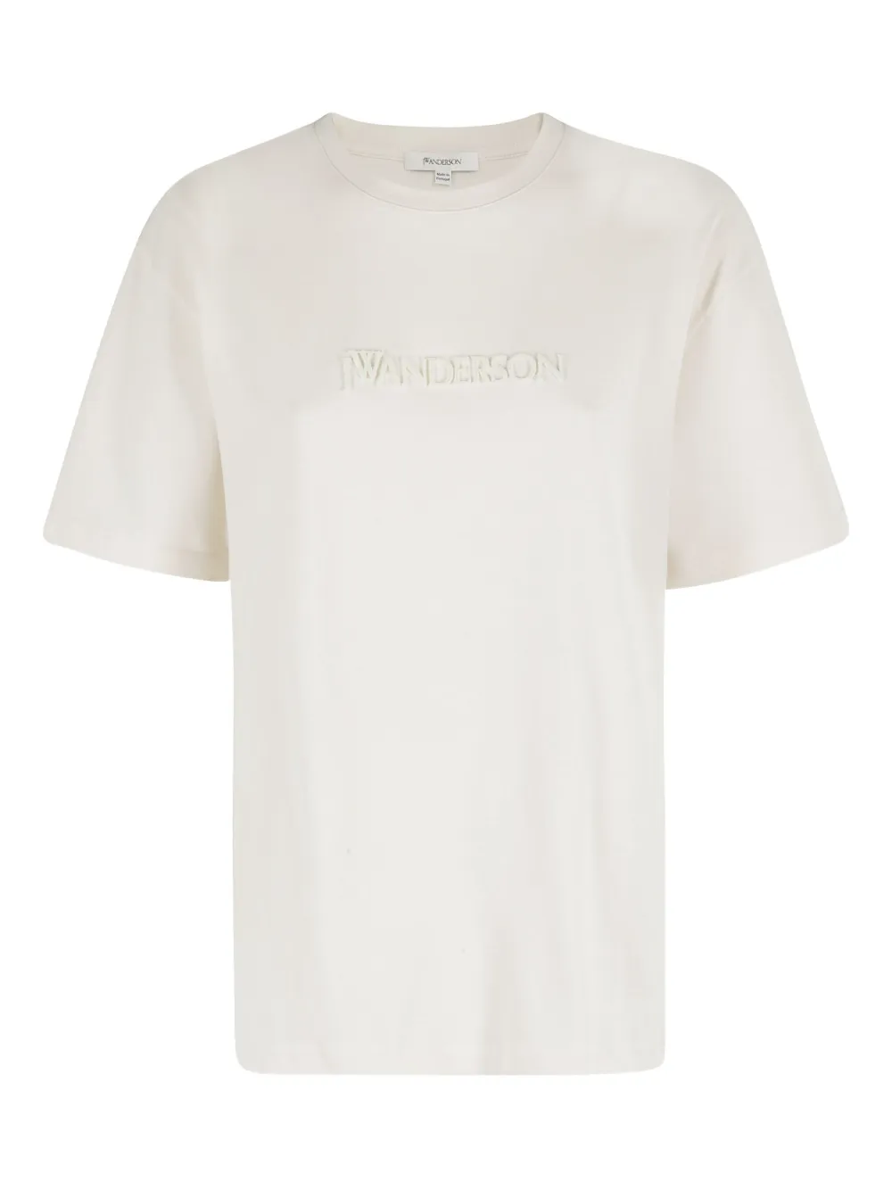 

Футболка с тисненным логотипом JW ANDERSON, нейтральный