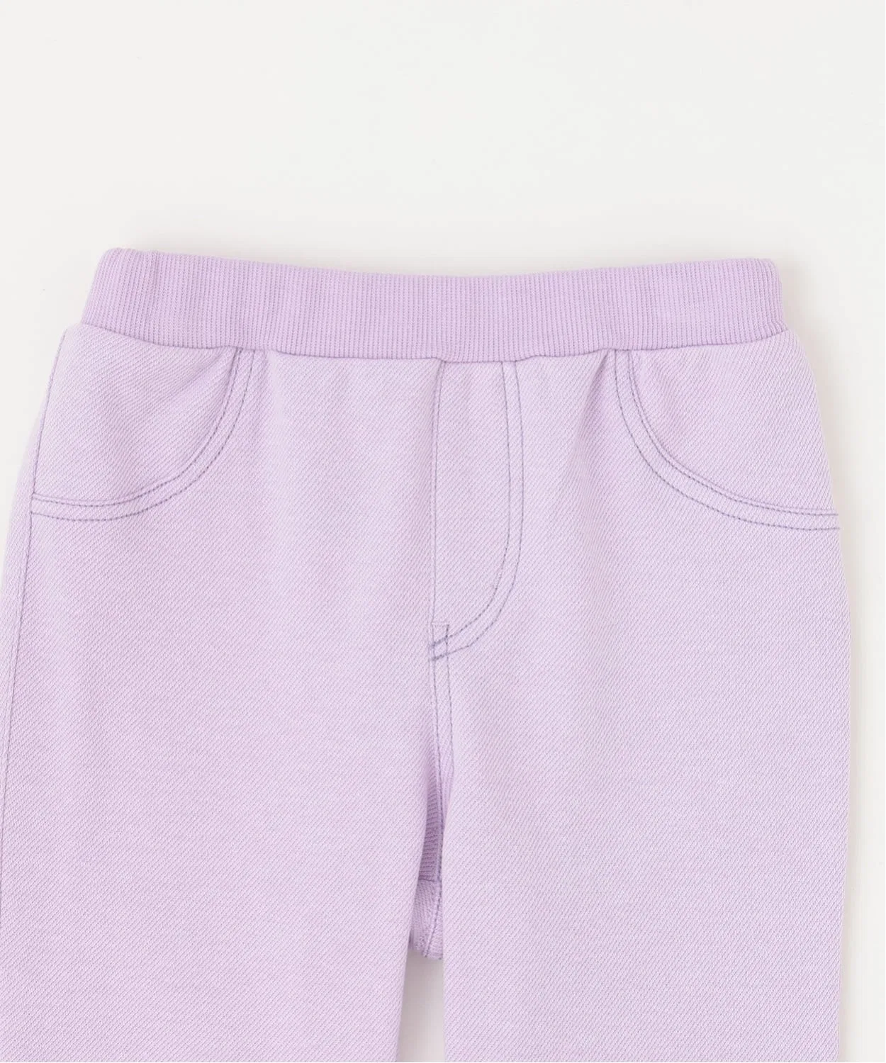 Легинсы с кошачьей мордочкой на коленях ANNA SUI mini, голубой — фото 3