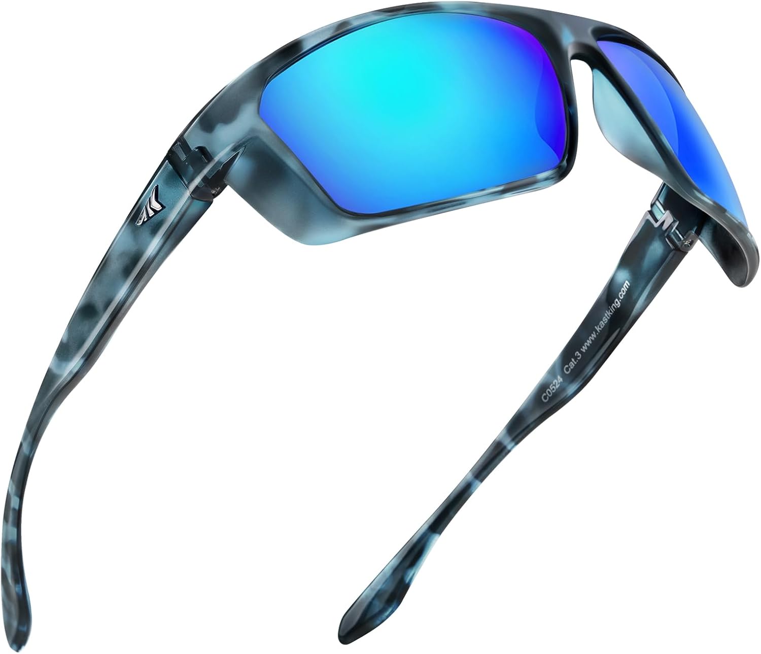 

Поляризованные спортивные солнцезащитные очки KastKing Huzzah (муж./жен.). Для вождения, рыбалки, велосипеда, бега. Защита от УФ. Цвет: Frame: Gloss Navy Blue Demi / Lens: Smoke-blue Ocean