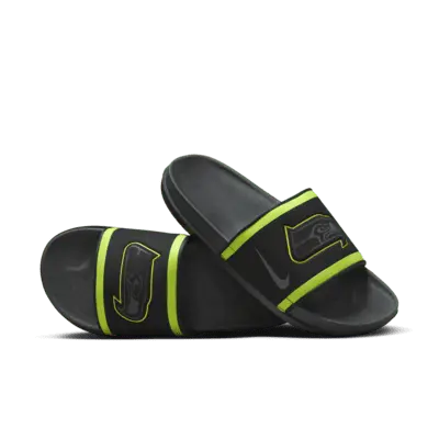 

Шлепанцы Nike Offcourt (NFL Seattle Seahawks) Slide, цвет Black/Action Green/College Navy/Anthracite