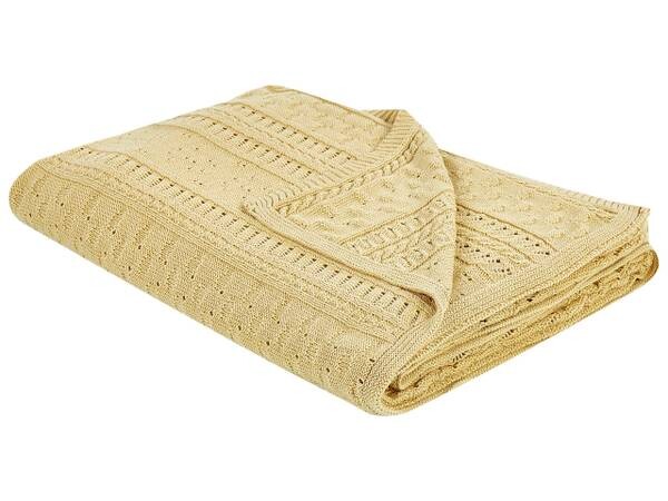 

Покрывало Beliani DAULET, 150x1x200 см, желтый
