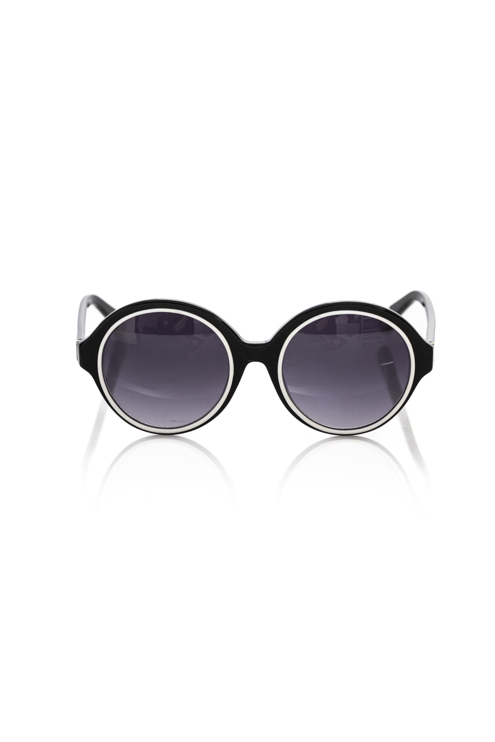 

Солнцезащитные очки Frankie Morello Chic Round с женским акцентом, черный