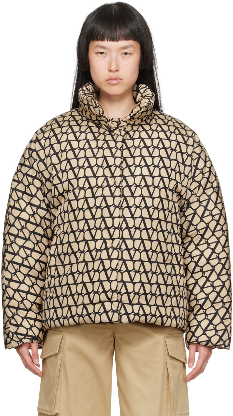 

Бежевый пуховик Iconographe Valentino