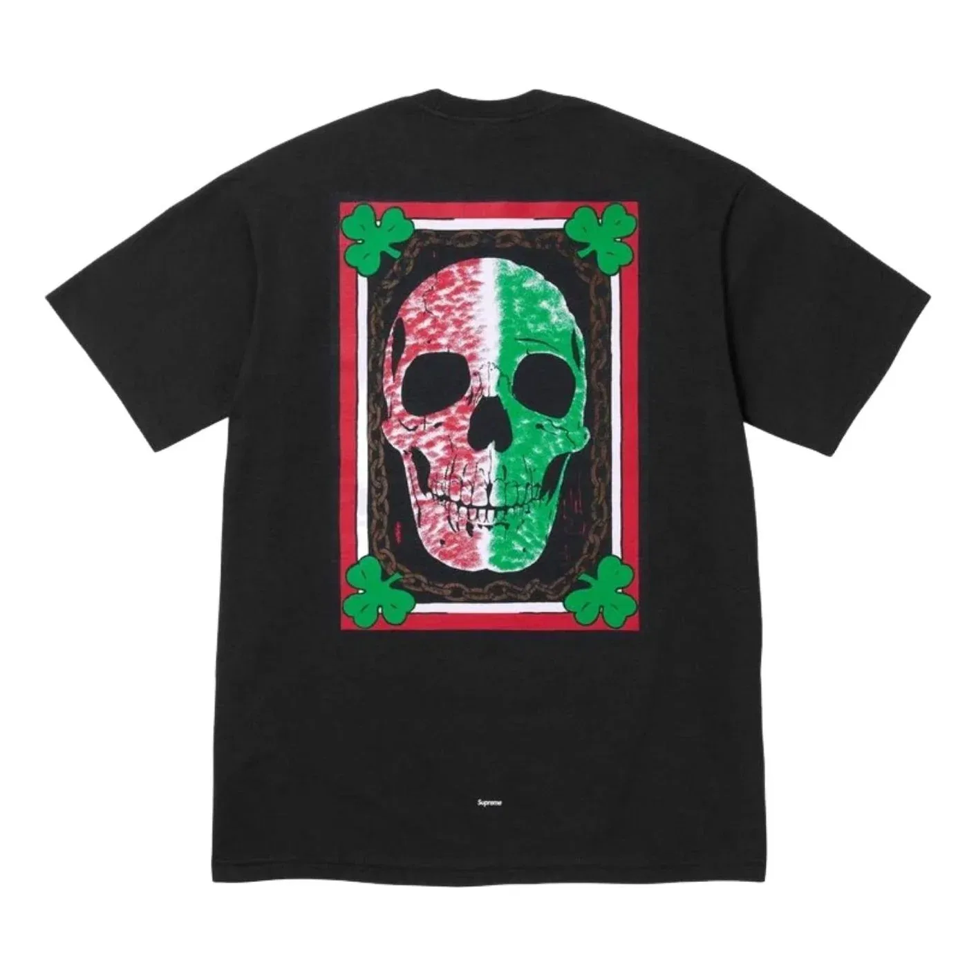 Футболка Supreme x Mike Kelley SS26 Banner, черная, SUP-SS26-173-BLK