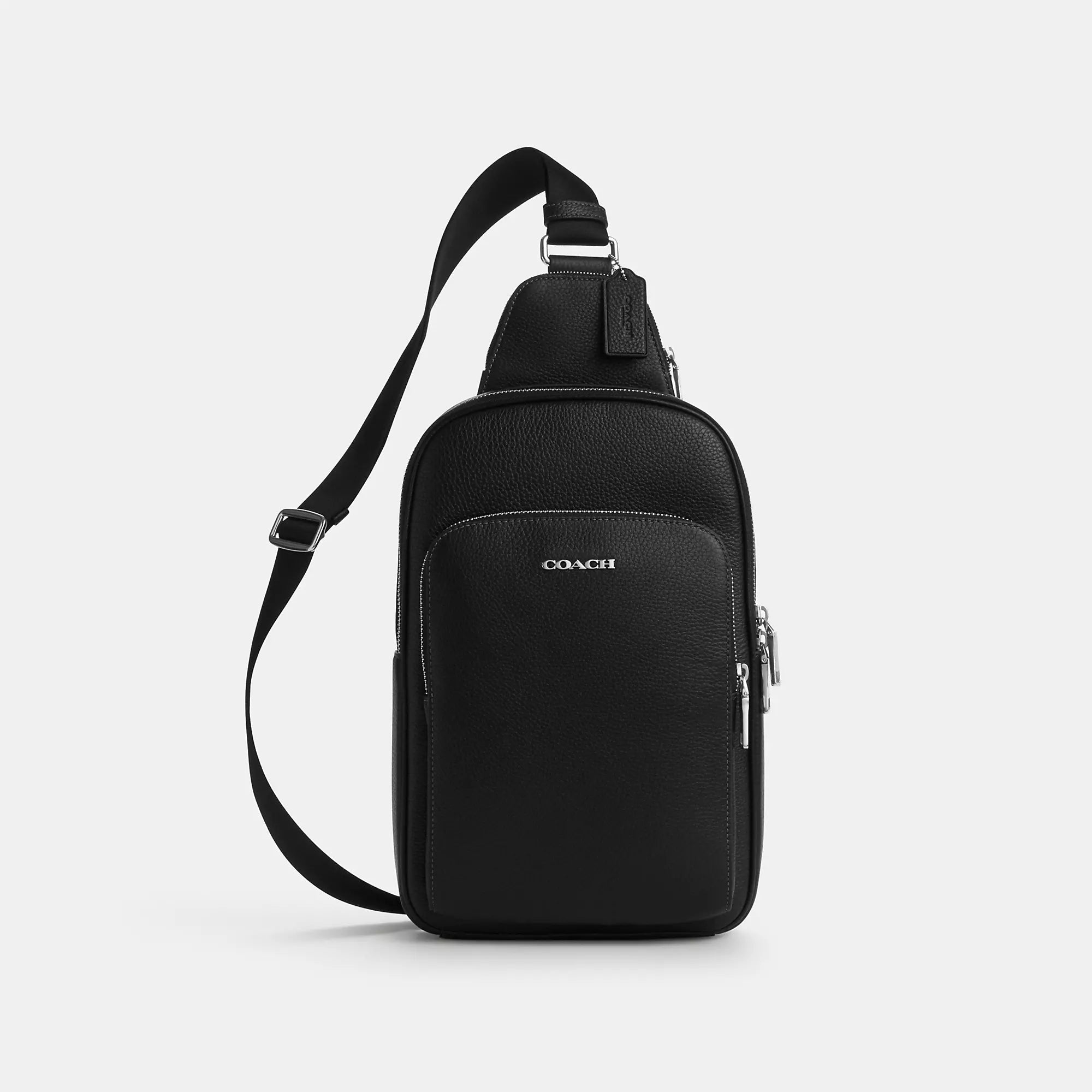 

Рюкзак женский Coach Outlet, серебряный/черный