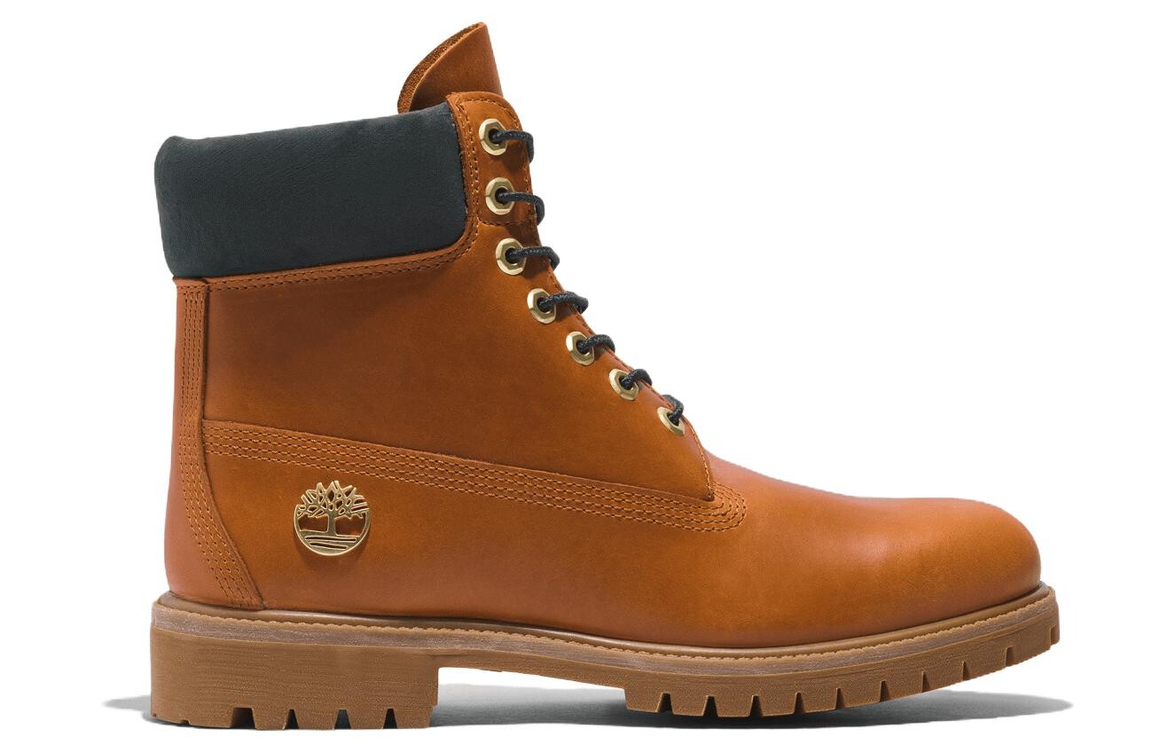 Мужские ботинки Timberland Martin из натуральной кожи, коричневый — фото 2
