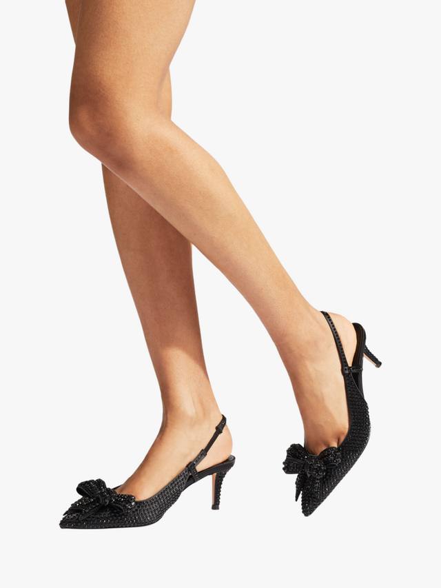 Belgravia Crystal Bow Slingback туфли-лодочки Kurt Geiger London — фото 2