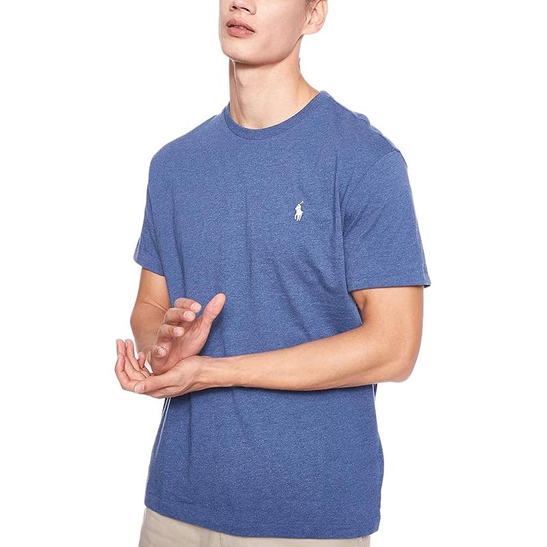 

Polo Ralph Lauren Футболка мужская синяя, Синий, Polo Ralph Lauren Футболка мужская синяя