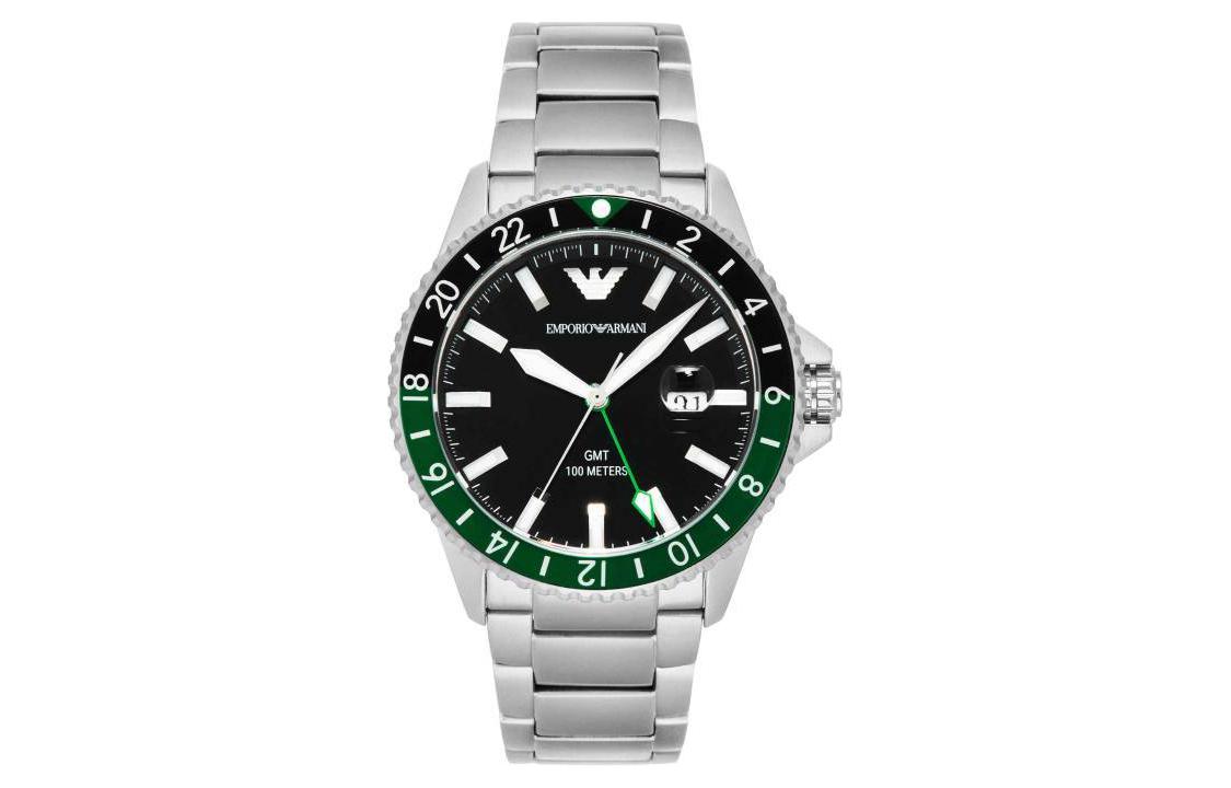 

EMPORIO ARMANI Часы World Explorer 42mm, Black Dial