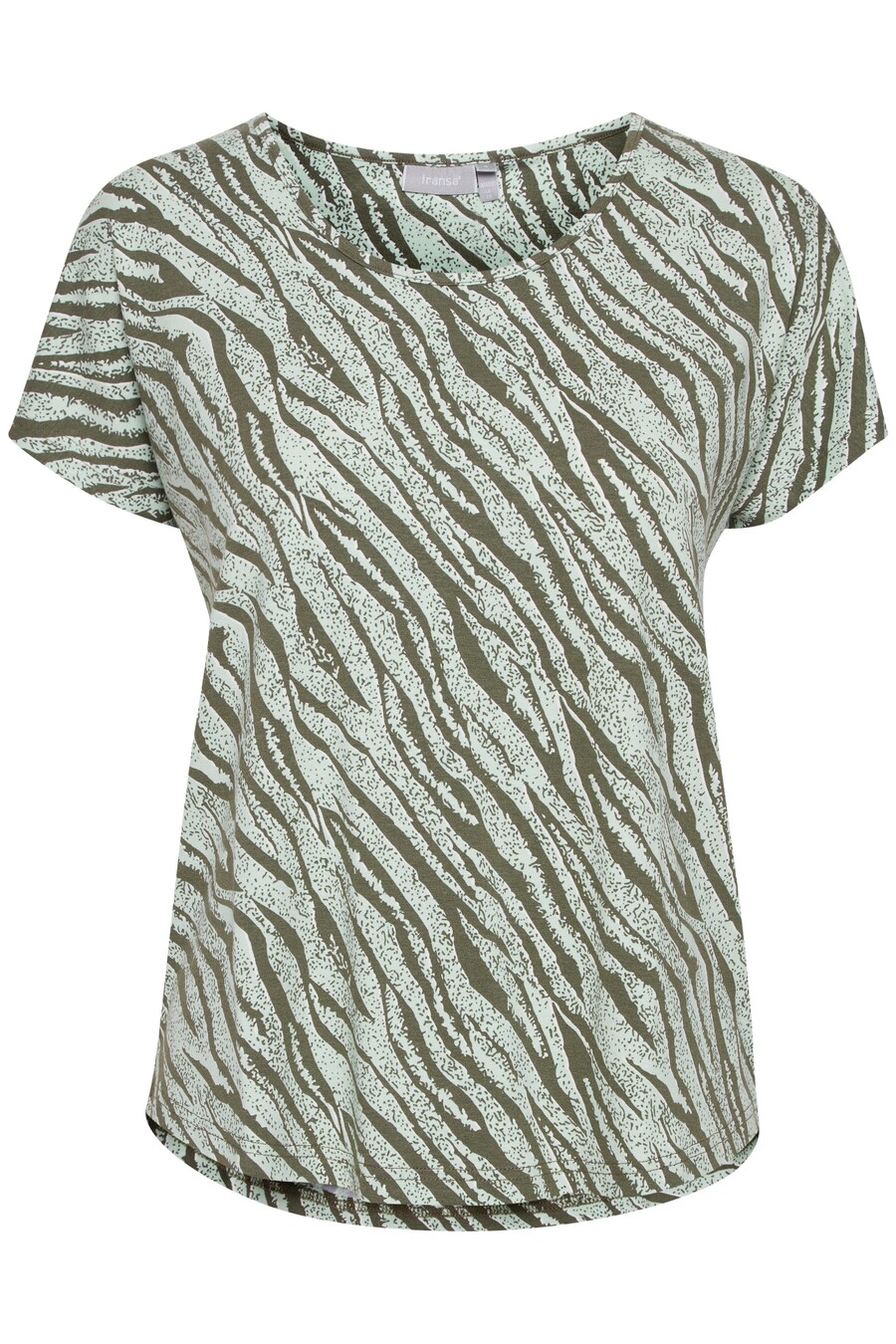 

Рубашка Fransa, цвет mottled green