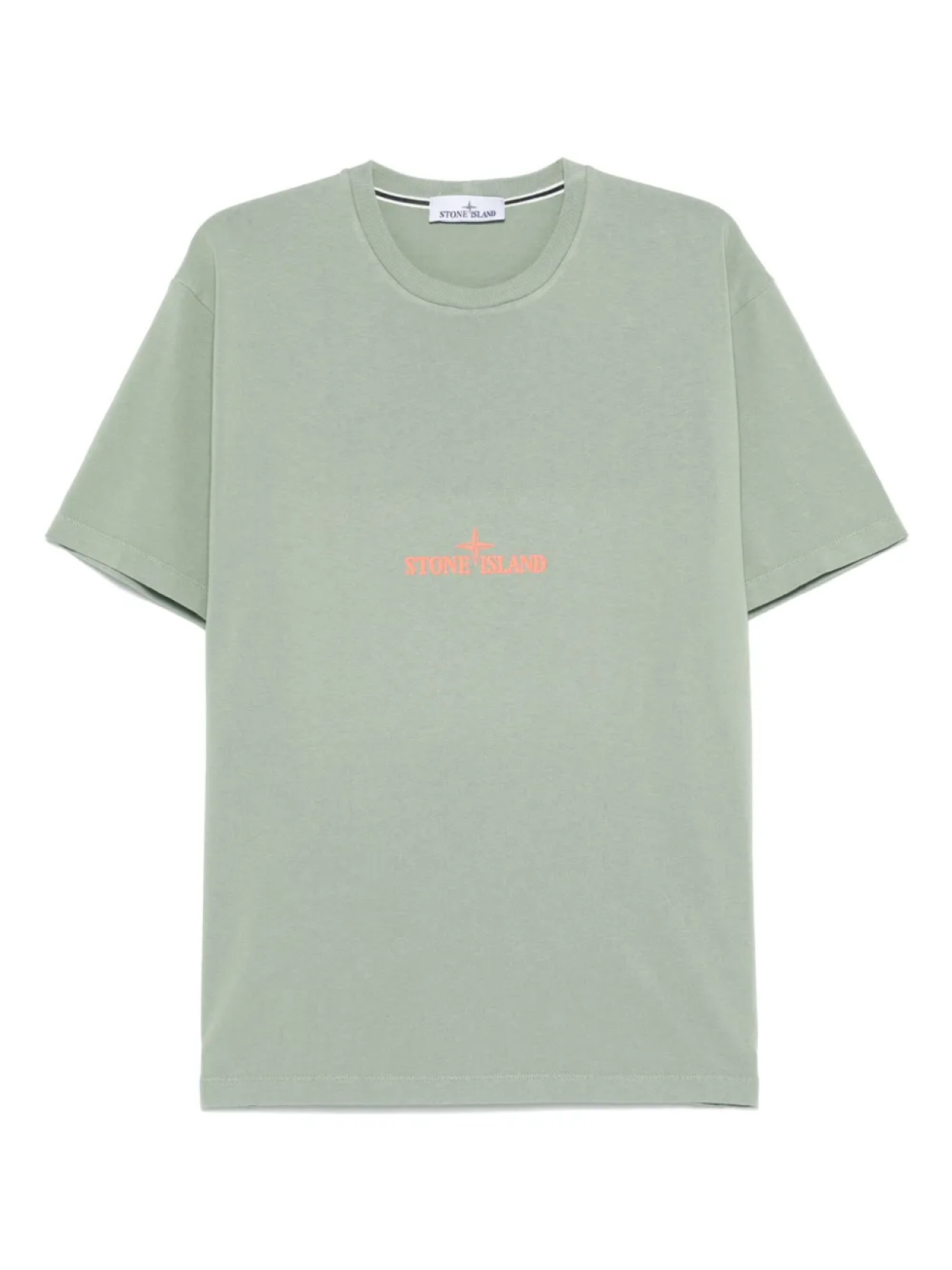 

Футболка из хлопкового джерси Stone Island, зеленый