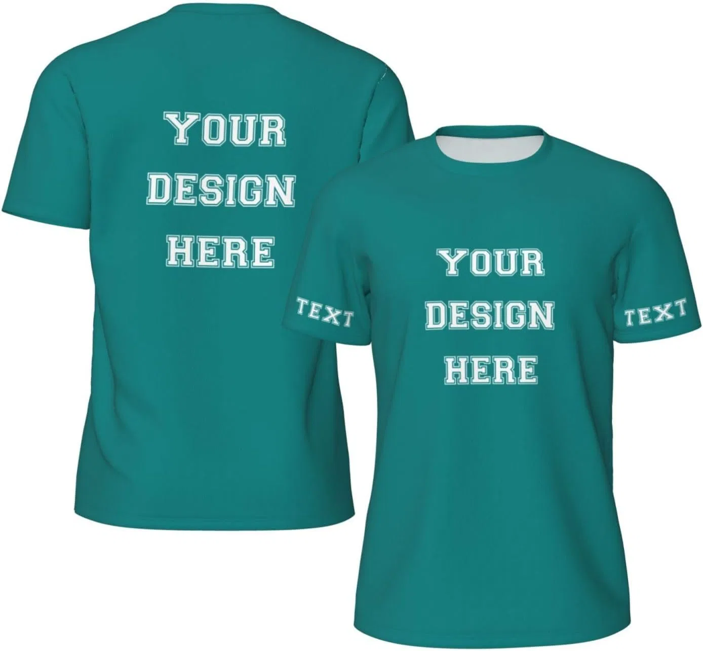Футболка с фотопечатью, Teal