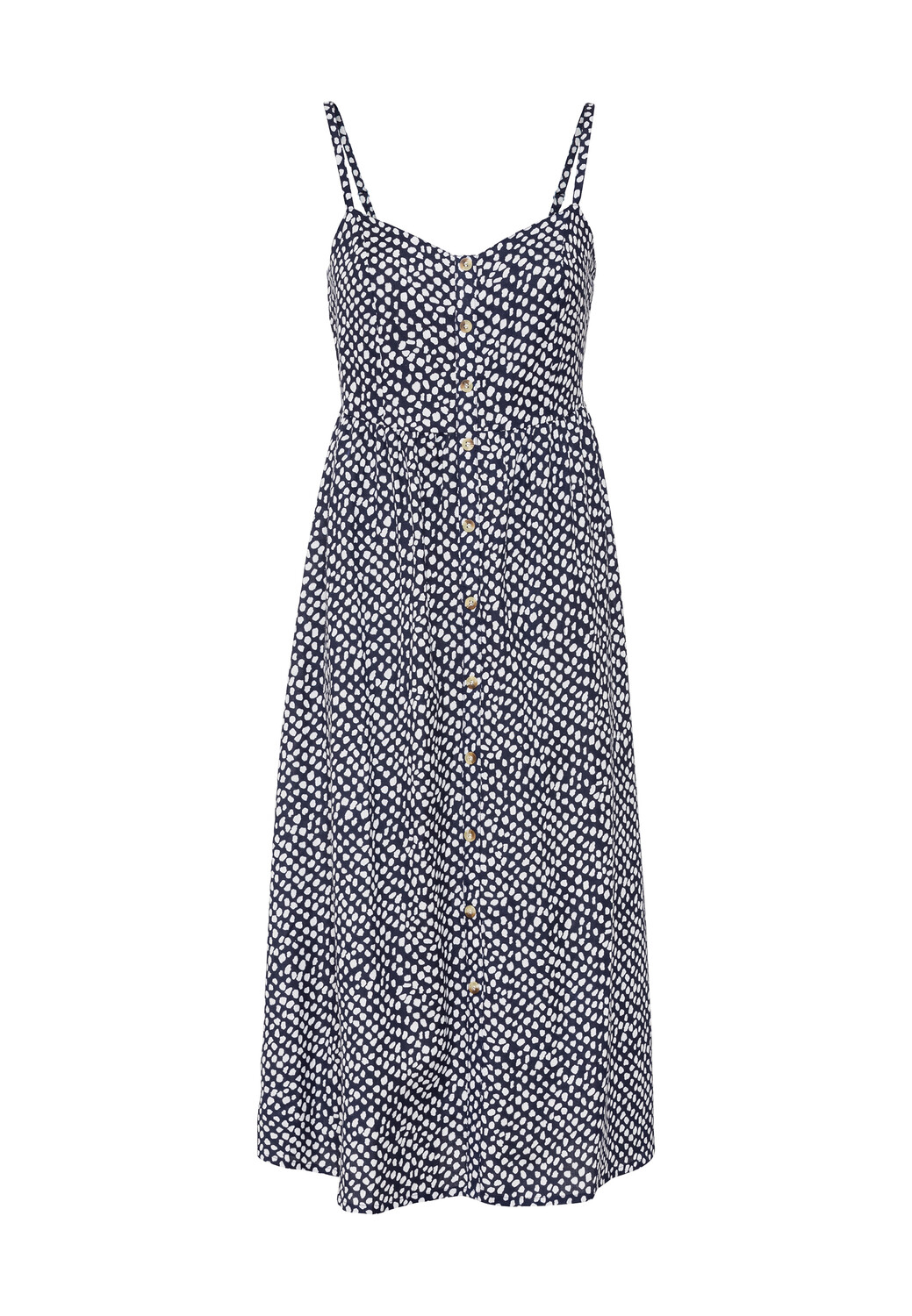 

Платье LASCANA Sommer, цвет marine-creme bedruckt