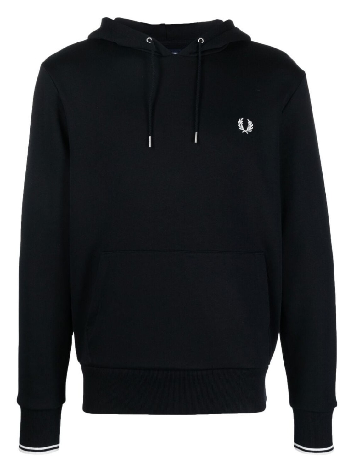 

Fred Perry худи с вышитым логотипом, синий