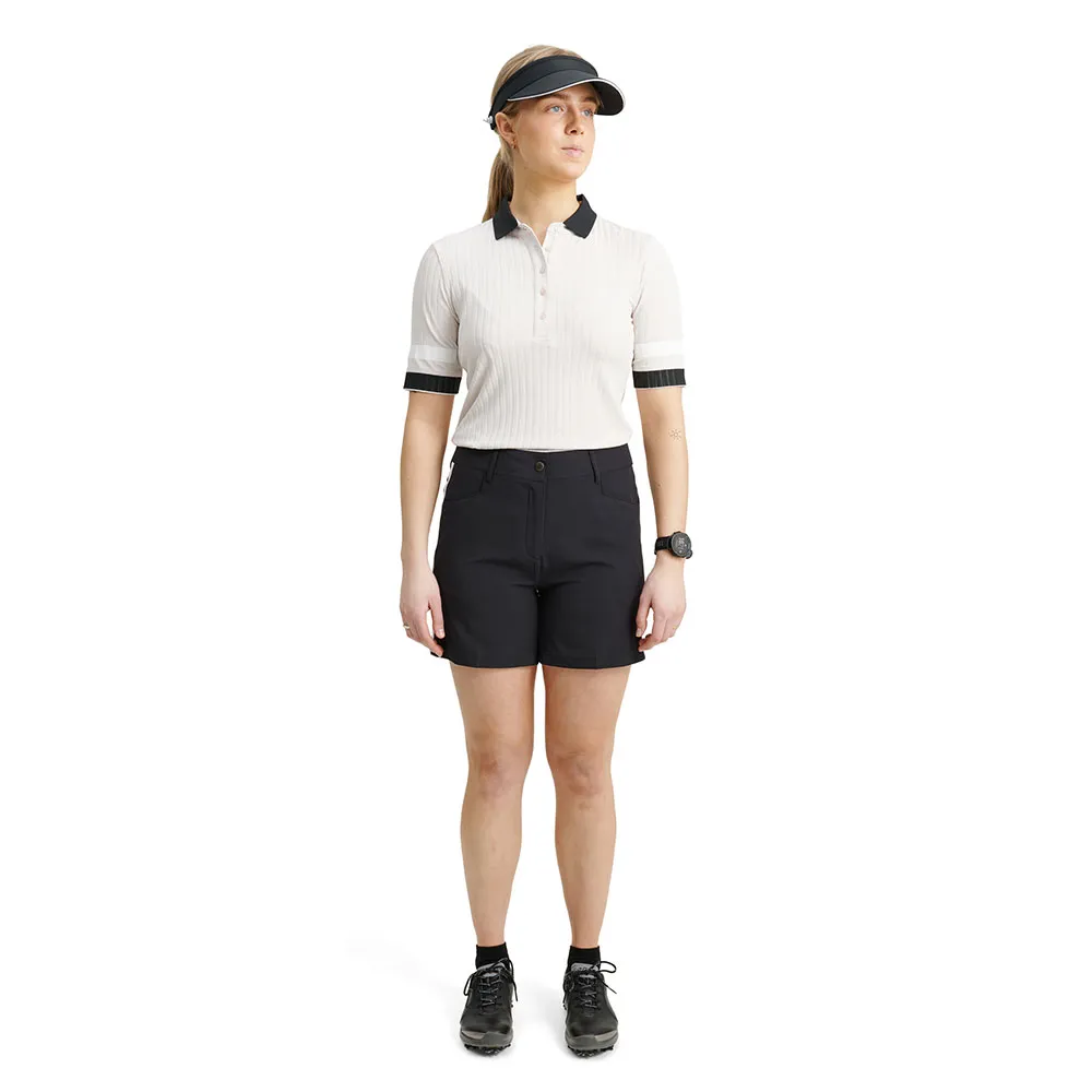 

Шорты Abacus Golf Brook Stripe Woman, черный