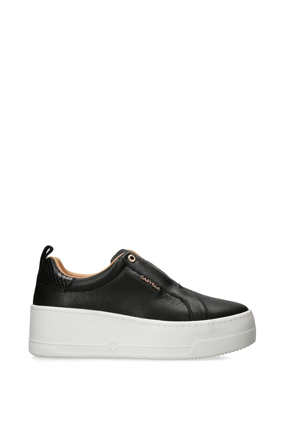 

Кроссовки 'Connected Laceless' Leather Trainers Carvela, черный