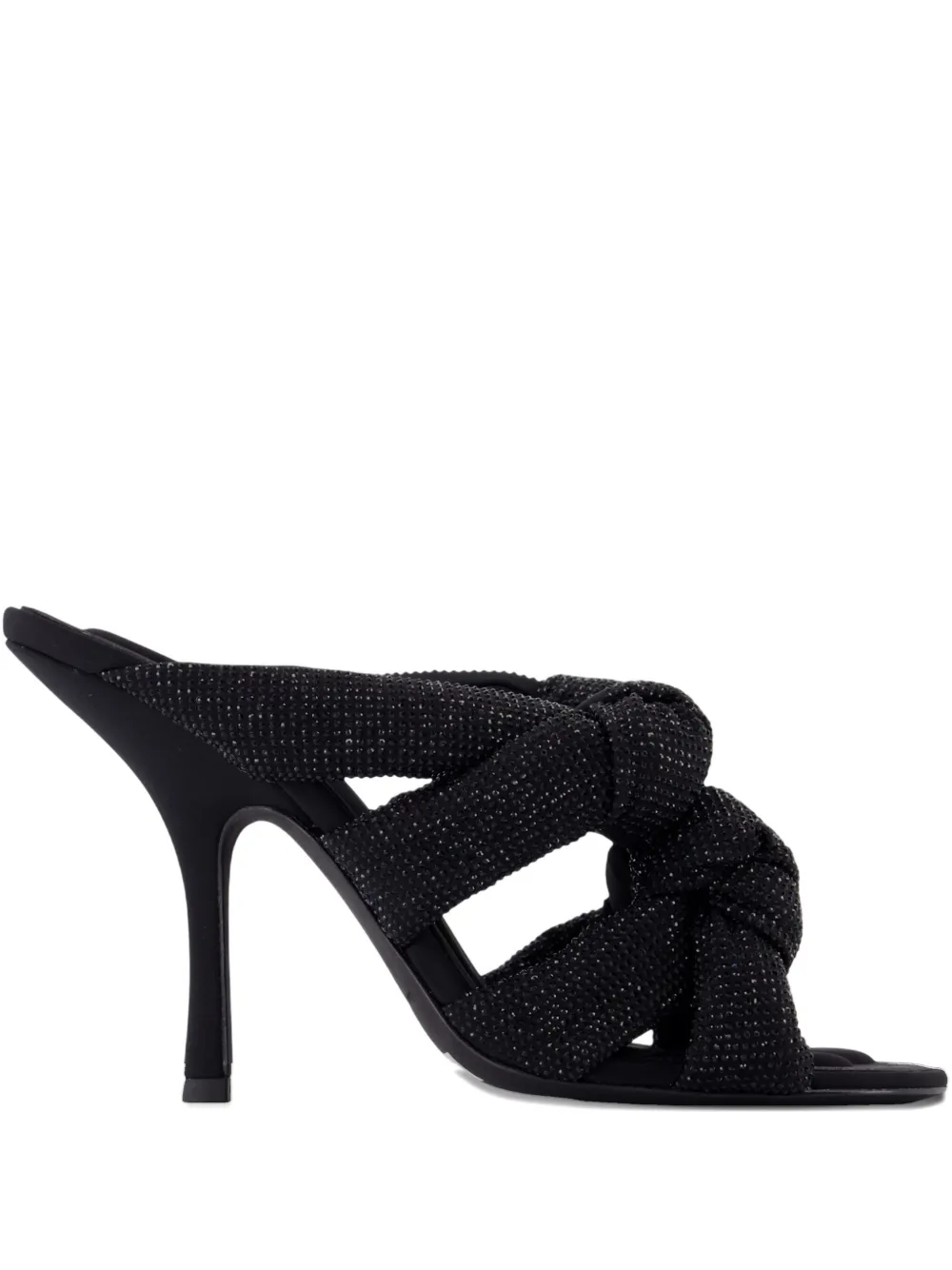 Босоножки с узлом Alexander Wang, черный
