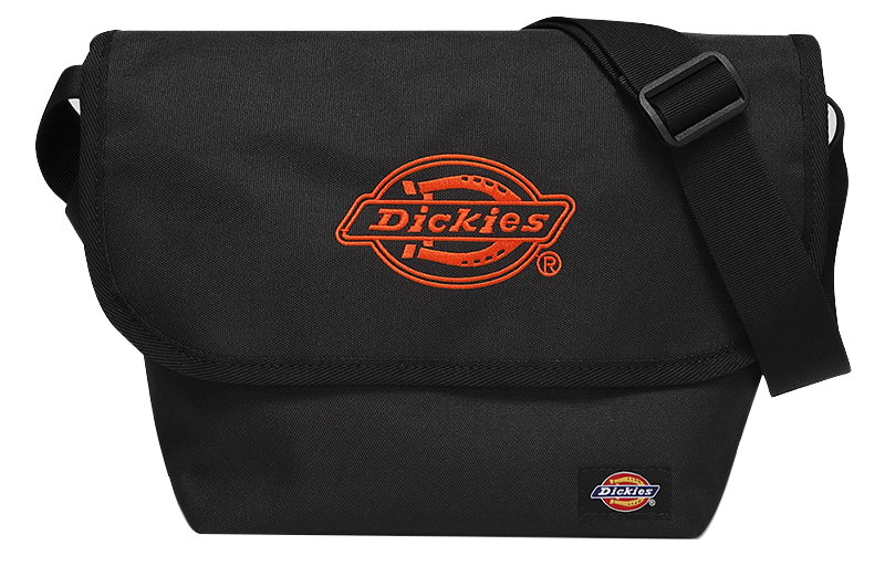 

Полиэстеровая портативная сумка через плечо унисекс черная Dickies