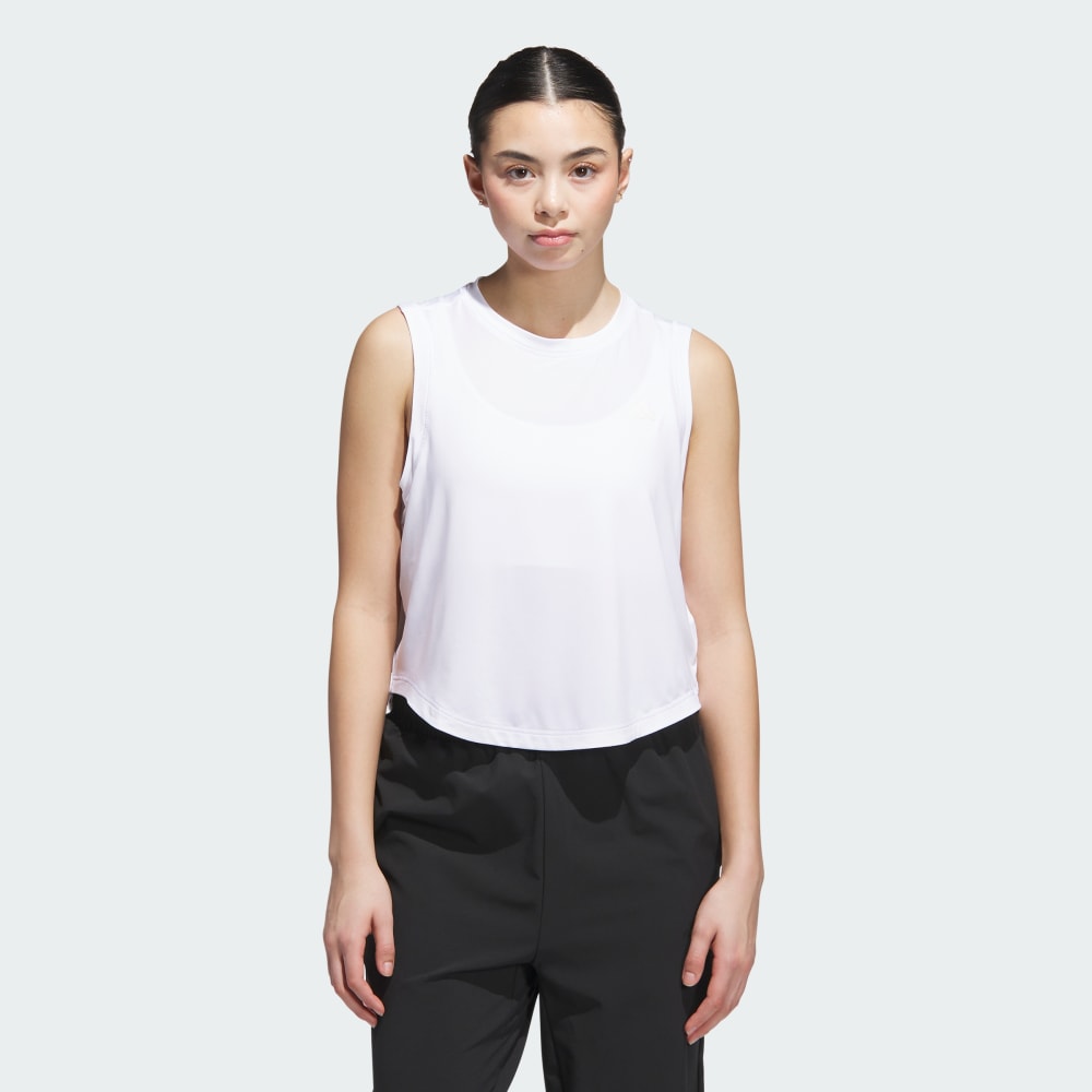 

Спортивный топ Adidas Designed for Train Workout Tank, белый