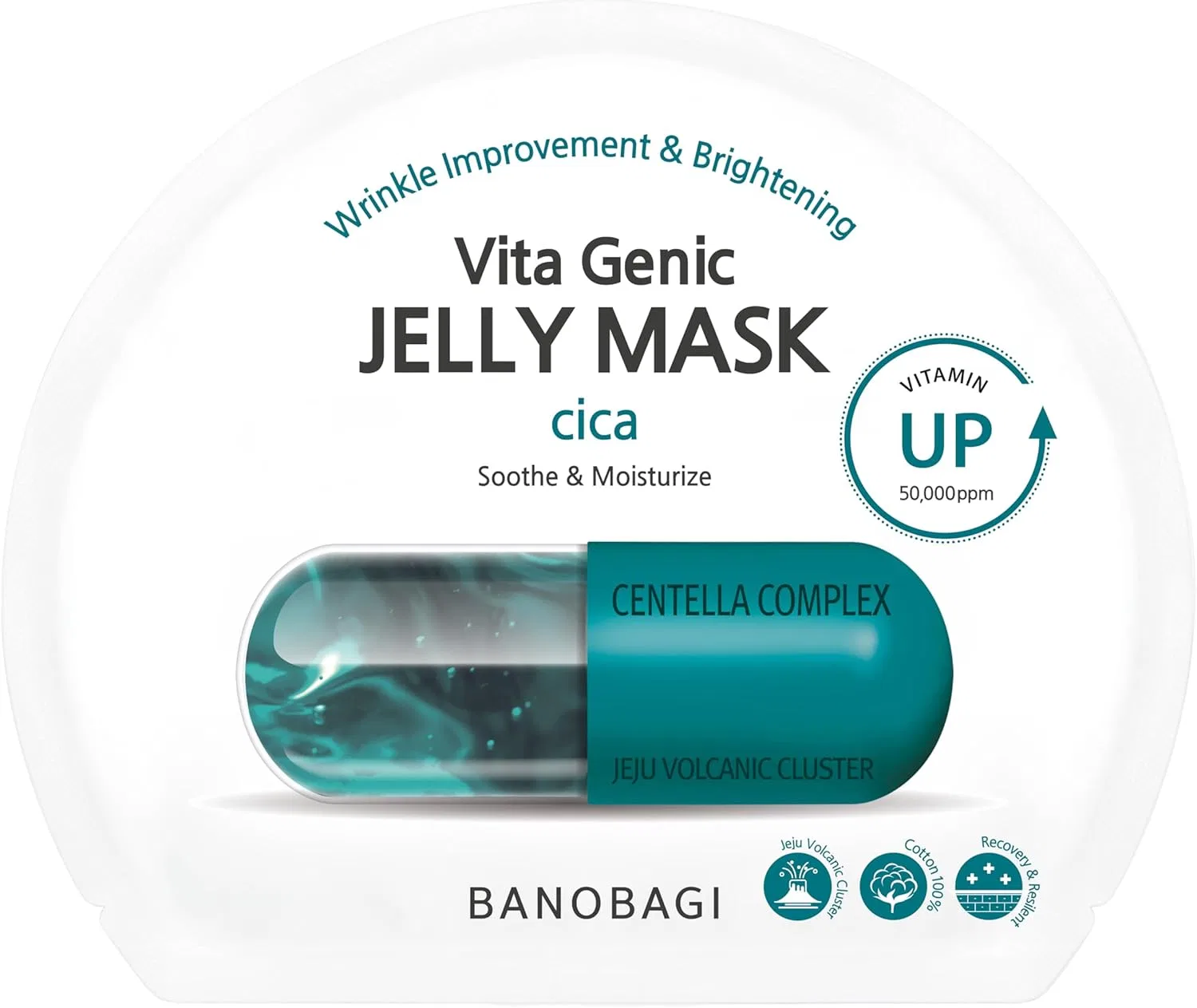 Маска для лица Banobagi — VITA GENIC JELLY MASK CICA, 30 мл