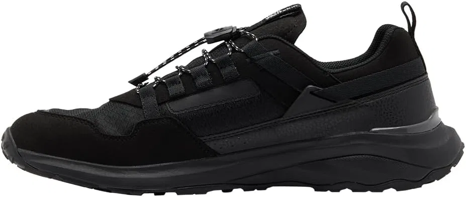 Мужские кроссовки для ходьбы Jack Wolfskin Dromoventure Athletic Texapore Low M, Black — фото 4