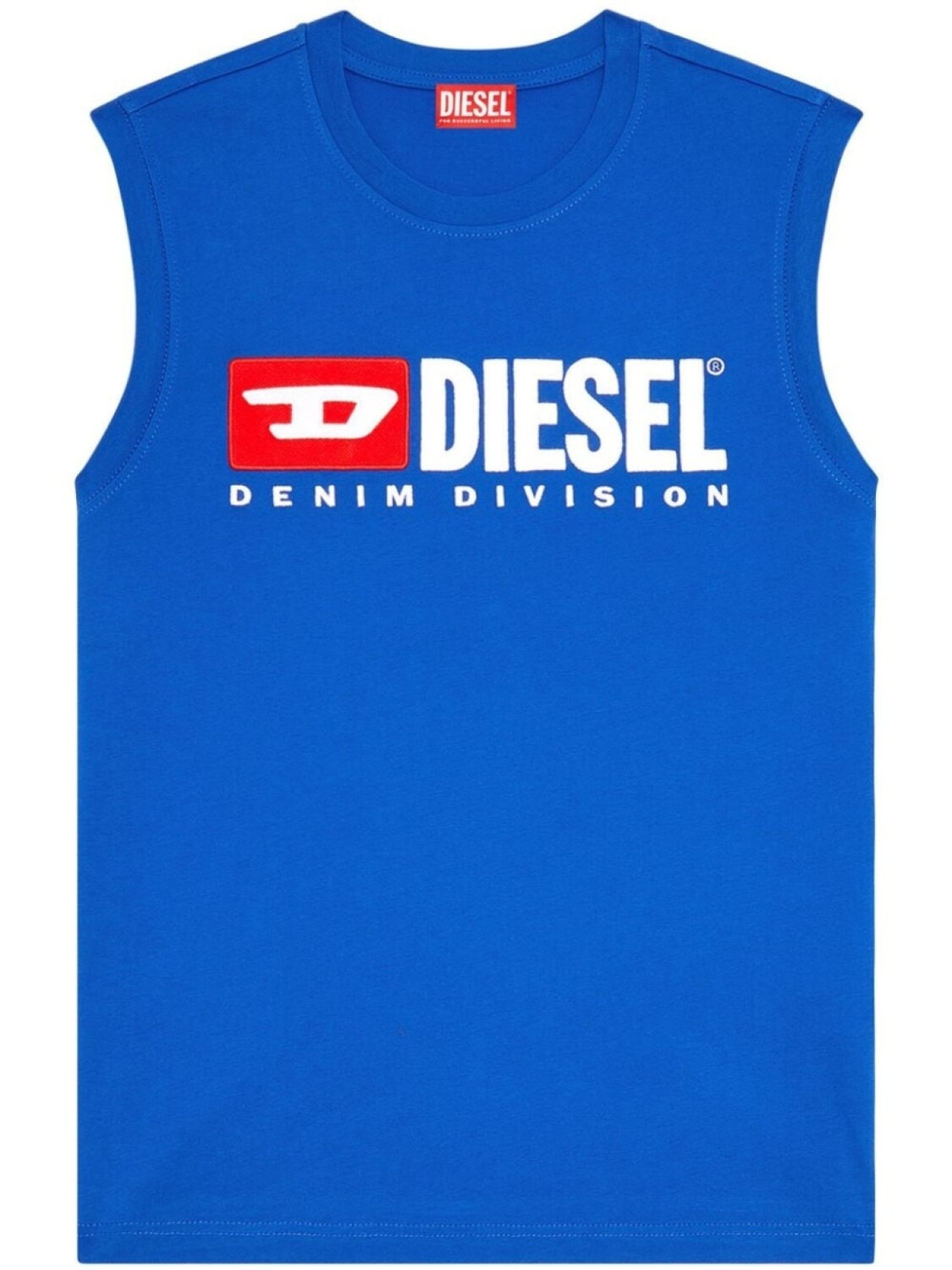 

Diesel топ T-Isco-Div с логотипом, синий