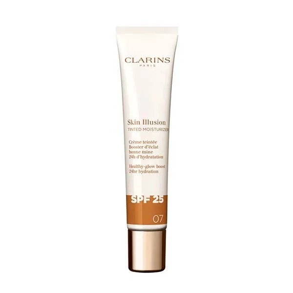 Тональная основа CLARINS Skin Illusion Tinted Moisturizer Spf25, 7
