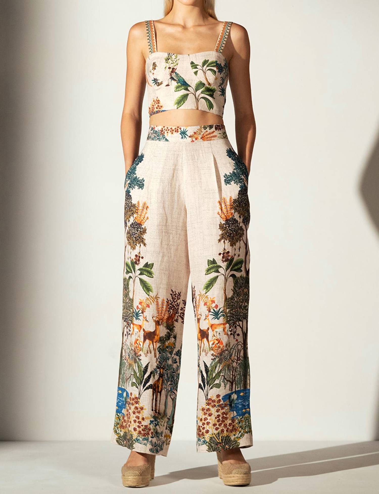 

Штаны Skyla в мультиколоре RANNA GILL