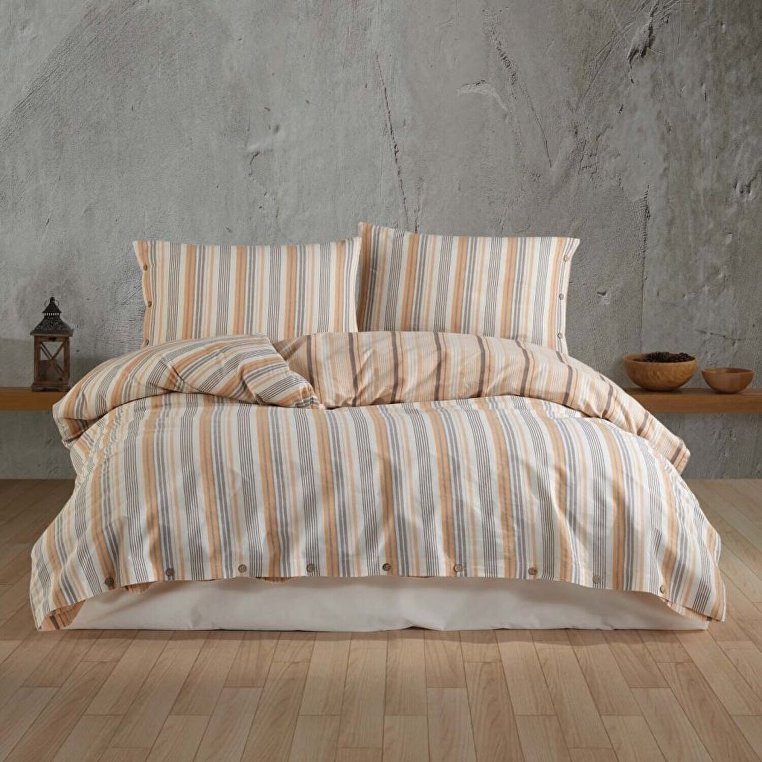 

Комплект постельного белья Clasy Boutique Native Series Velena V1 Salmon