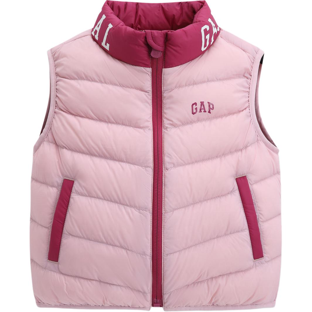 

Пуховик-жилет для детей 3-7 лет GAP, светло-розовый