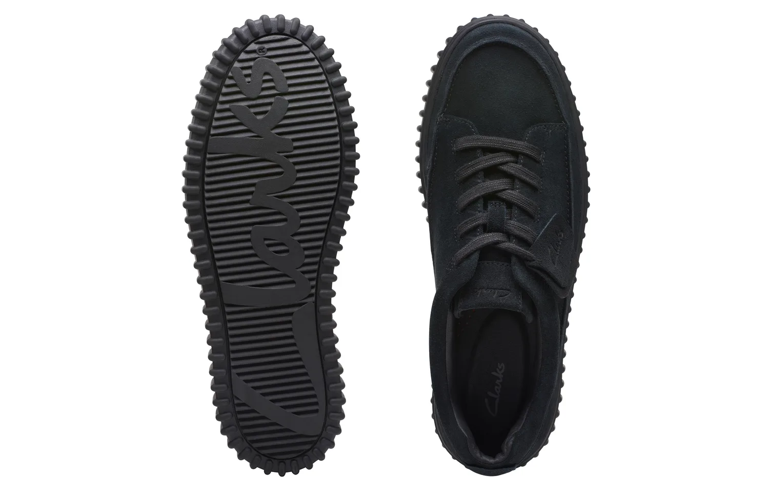 Clarks Кроссовки для скейтбординга мужские черные — фото 4
