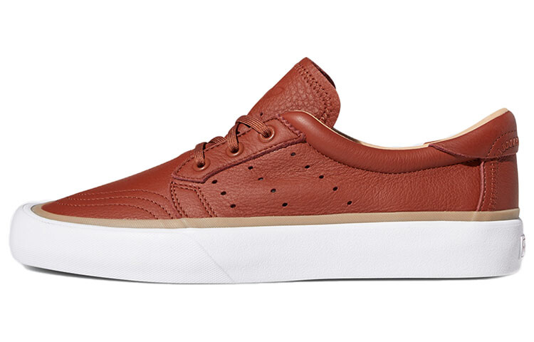 

Кроссовки для скейтбординга Coronado мужские низкие коричневые/белые Adidas Originals, Коричневый, Кроссовки для скейтбординга Coronado мужские низкие коричневые/белые Adidas Originals
