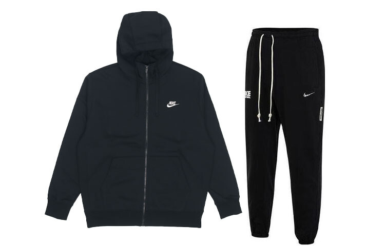 

Мужская повседневная спортивная одежда Nike, цвет Black and Black