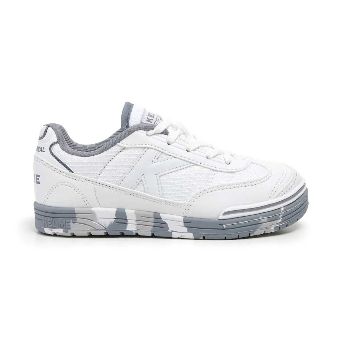 

Детские футбольные бутсы Kelme Trueno Lace для зала, серый