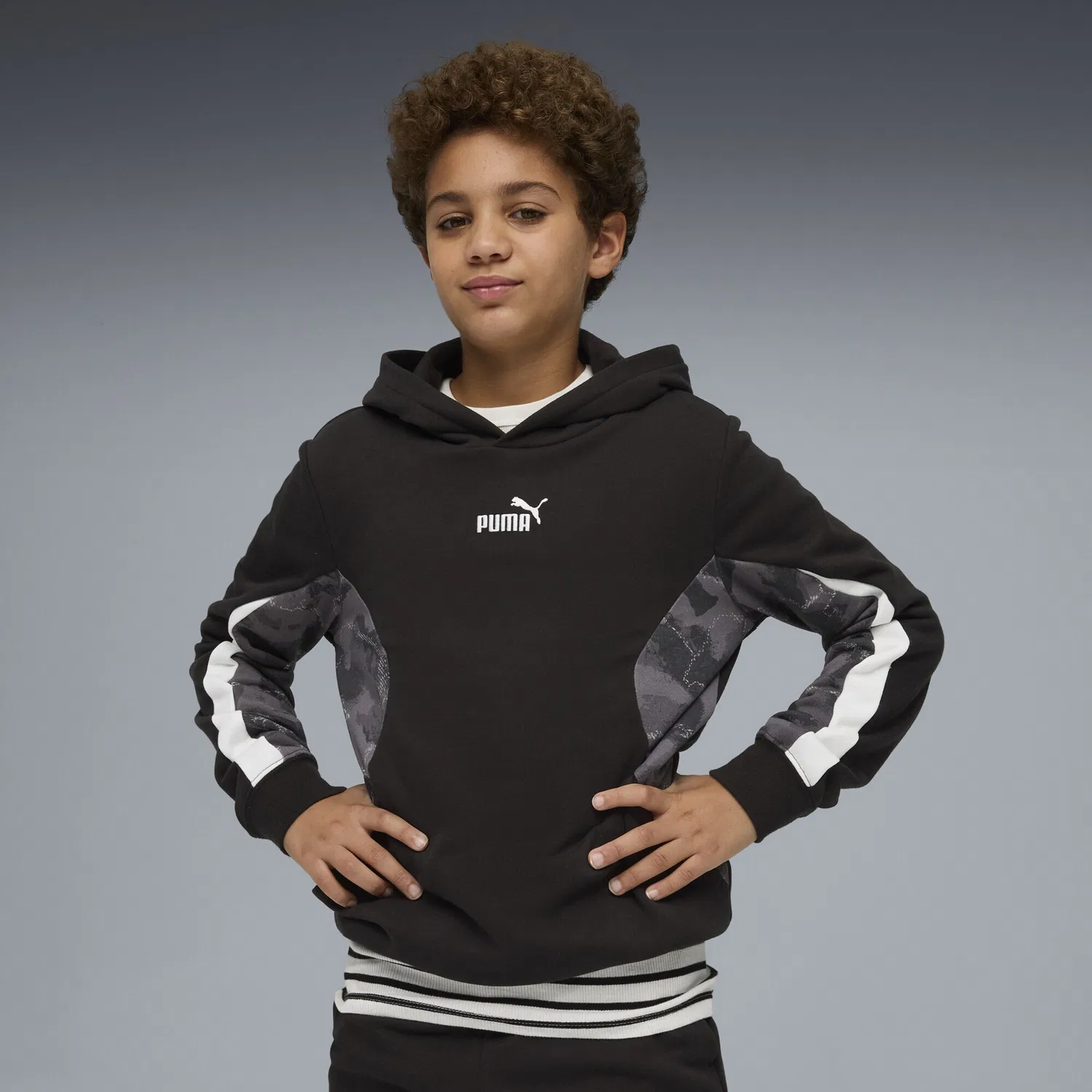 Спортивный свитер: основные элементы гардероба Puma, Black — фото 3