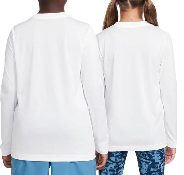 Футболка легенда dri fit футболка с длинным рукавом Nike, белый — фото 2