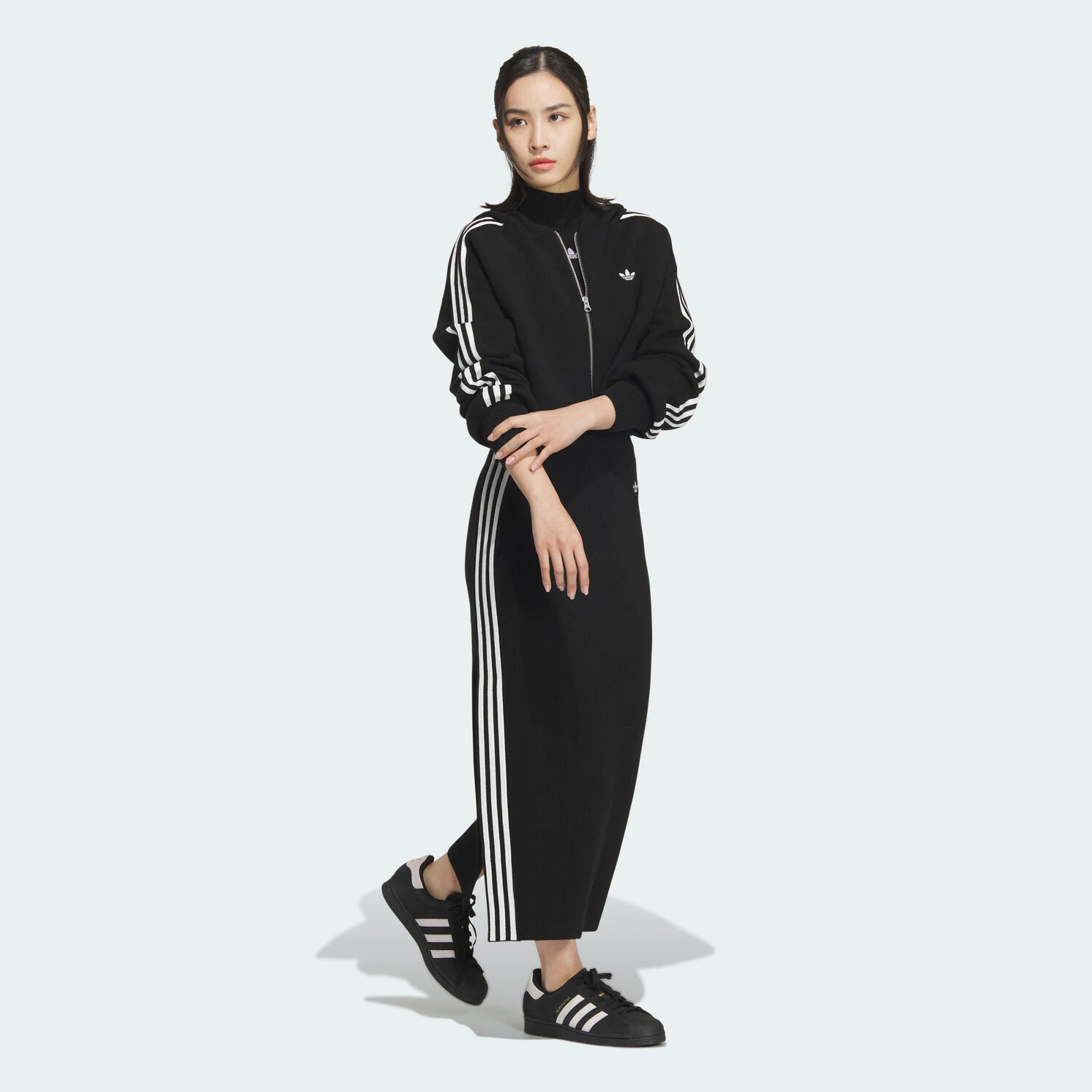 Adidas Originals Женский свитер, цвет Black — фото 4
