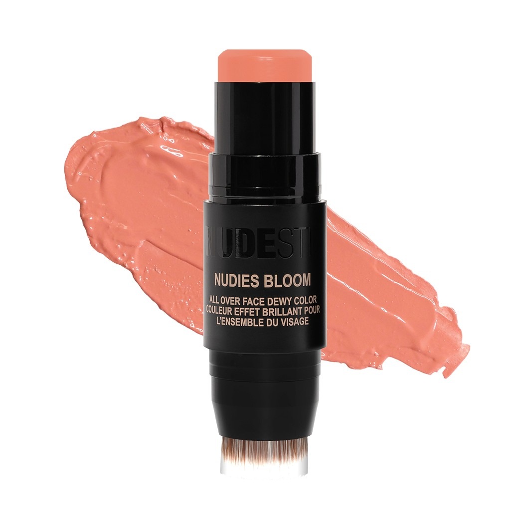 

Румяна nudies bloom all over face dewy Nudestix, sweet peach peony, вес 7 гр.
